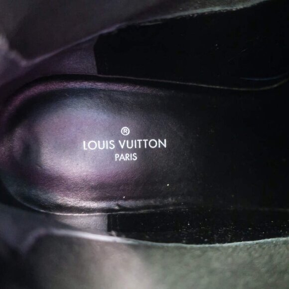 Louis Vuitton LV Beaubourg Ankle Boots Brown Monogram Canvas Size 38 - Picture 12 of 14